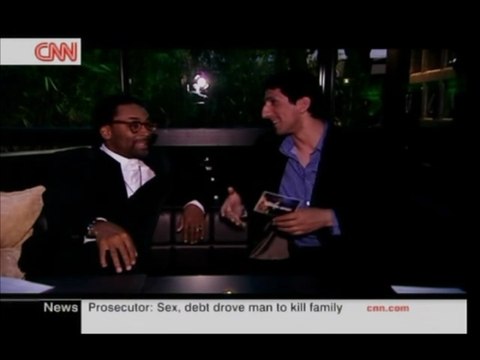 CNN Cannes Festival Interview (2008) | Ara Paiaya and Spike Lee | Exclusive VIP Event