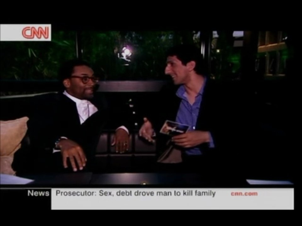 CNN Cannes Festival Interview (2008) | Ara Paiaya and Spike Lee | Exclusive VIP Event