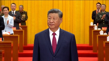 Chinese President Xi attends celebration of Xinjiang Uygur Autonomous Region's 70th founding anniversary