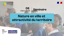 Séminaire nature en ville