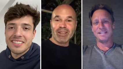 Saludos y felicitaciones a Belasteguín por el 'MARCA Leyenda': Tapia, Iniesta, Nalbandian...