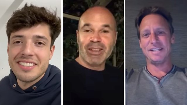 Saludos y felicitaciones a Belasteguín por el 'MARCA Leyenda': Tapia, Iniesta, Nalbandian...