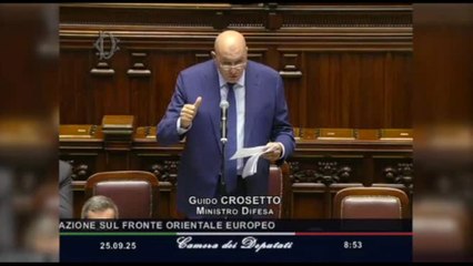 Crosetto: "A sconfinamenti aerei russi risposta ferma e razionale"