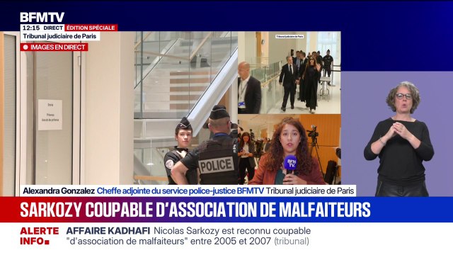 Procès libyen: les trois fils et la compagne de Nicolas Sarkozy, Carla Bruni, présents à l'audience pour soutenir l'ancien président