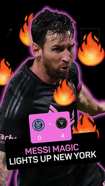 Messi magic lights up New York