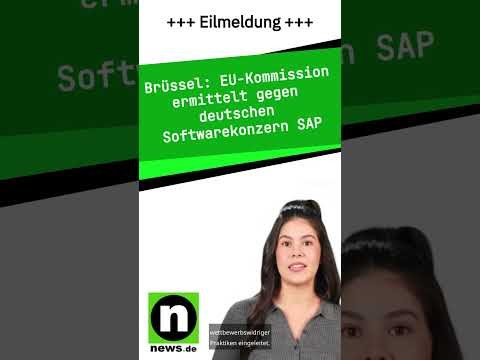 EU-Kommission ermittelt gegen deutschen Softwarekonzern SAP