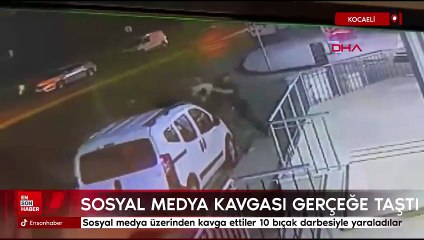 Kocaeli'nde sosyal medya kavgası gerçeğe taştı