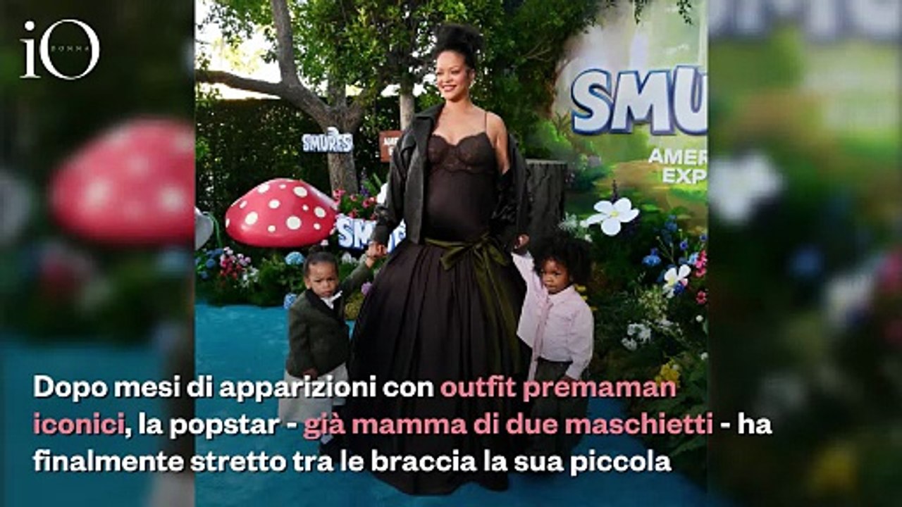 Rihanna mamma per la terza volta, il segreto dietro al nome della neonata