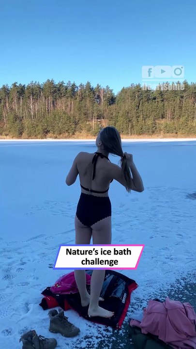Ice Swimming Adventure: Embrace Nature’s Magic in Freezing Winter Waters