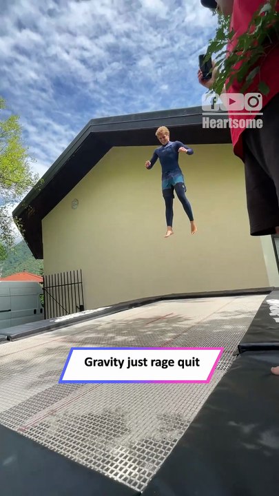 Insane Trampoline Cliff Flip in Slovenia by Osama Ali