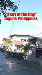 Start of the Day in Calamba City, Laguna, Philippines