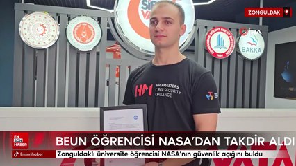 Zonguldaklı üniversite öğrencisi NASA’nın güvenlik açığını buldu