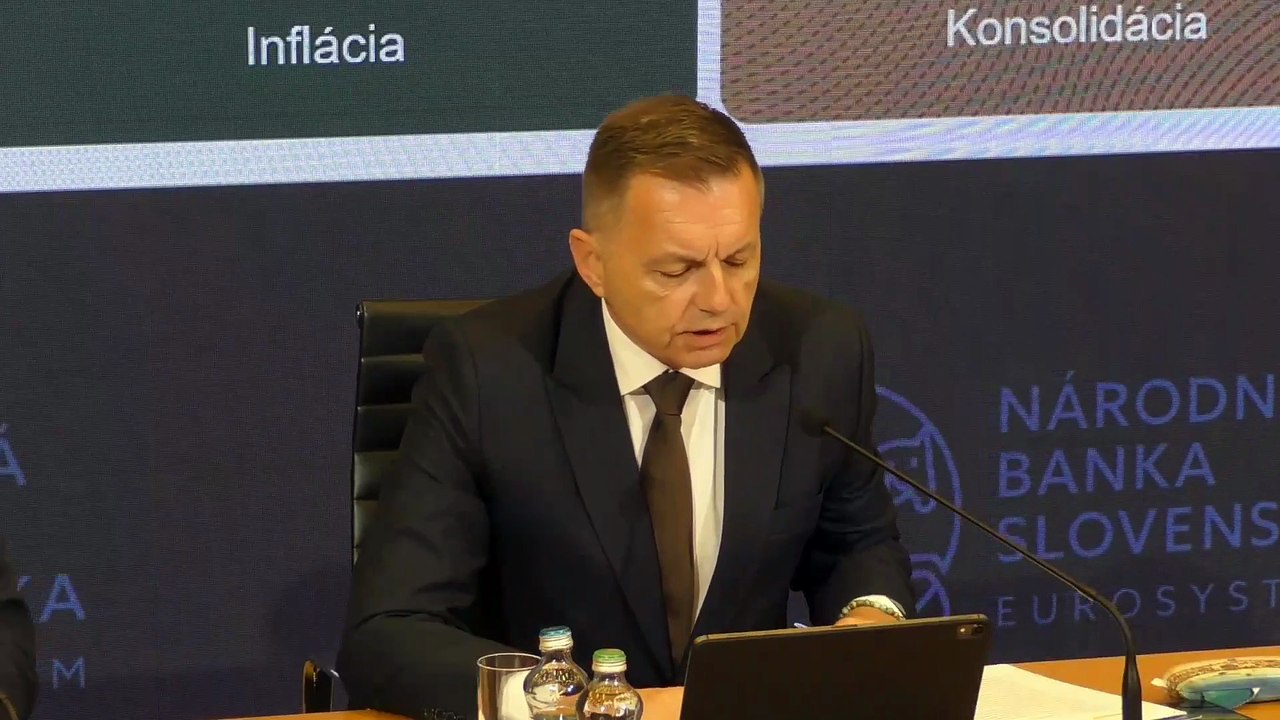 ZÁZNAM: NBS: Konsolidačný balík zlepší verejné financie, negatívne ovplyvní ekonomiku