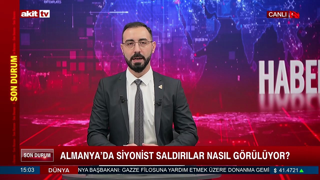 Akit Medya Almanya Temsilcisi B. Engin Soğancı: Almanya'daki Filistin eylemlerini ve son durumu bildirdi