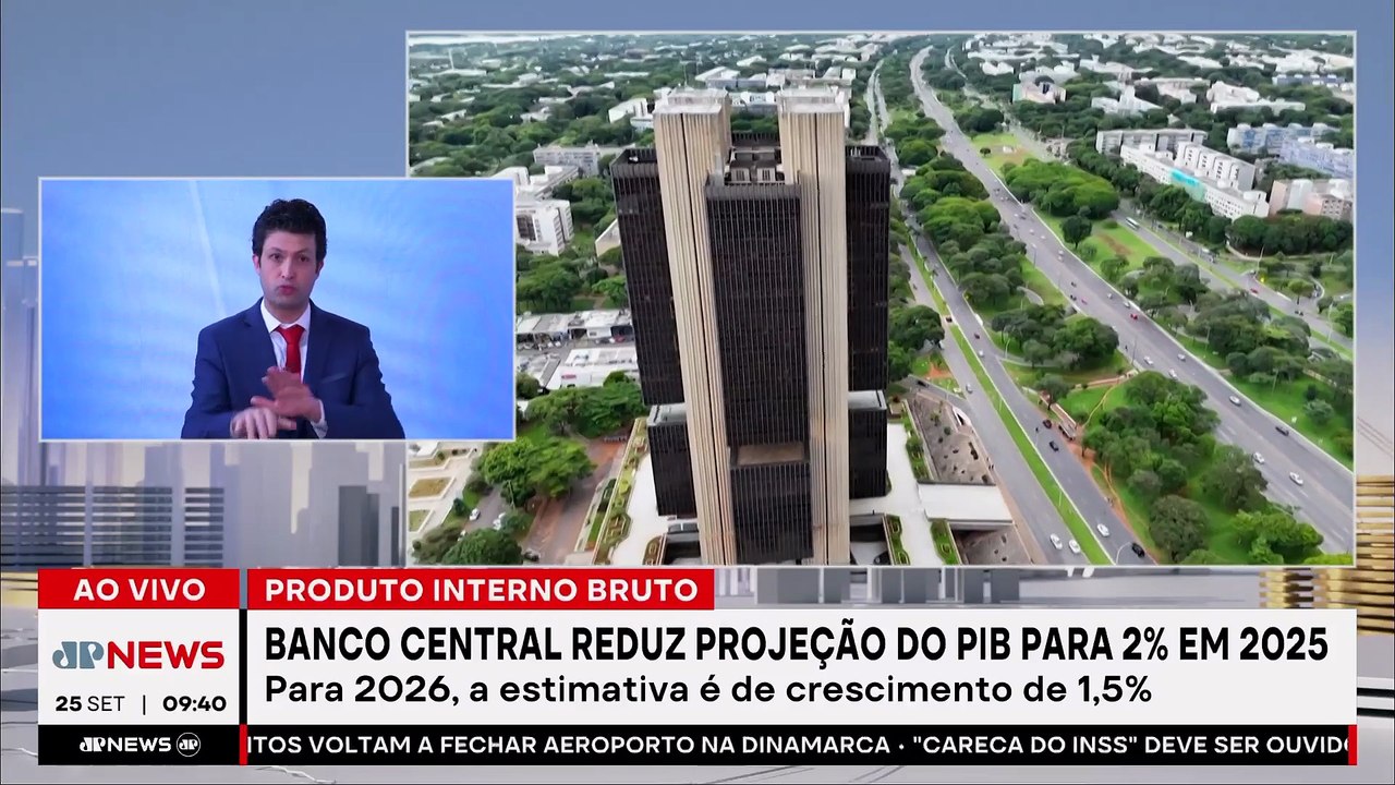 Banco Central revisa projeção do PIB para 2% em 2025; Alan Ghani analisa