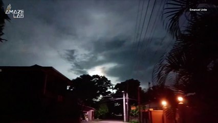 This Might Be One of the Most Insane Videos of an Asteroid Exploding!