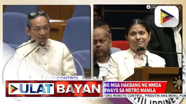 Ilang kongresista, binusisi ang mga hakbang ng MMDA para maisaayos ang waterways sa Metro Manila | ulat ni Mela Lesmoras