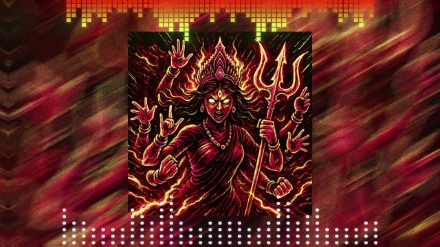 potatofries - DURGA PUJA PHONK DURGA MAA KI JAI (Slowed) - Visualizer