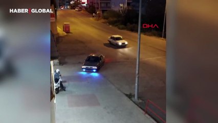 Antalya'da iki farklı drift trafik ekiplerinden kaçmadı