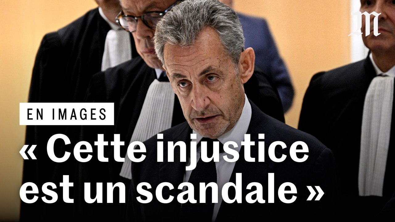 Nicolas Sarkozy s'exprime après sa condamnation à cinq ans de prison