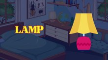 🏠 Learning the Bedroom! 🌈 English Vocabulary for Kids, Toddlers & Preschool |Education Videos | Preschool Learning |