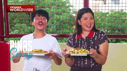 Chopsuey cook-off battle nina Kara David at Empoy Marquez | Pinas Sarap