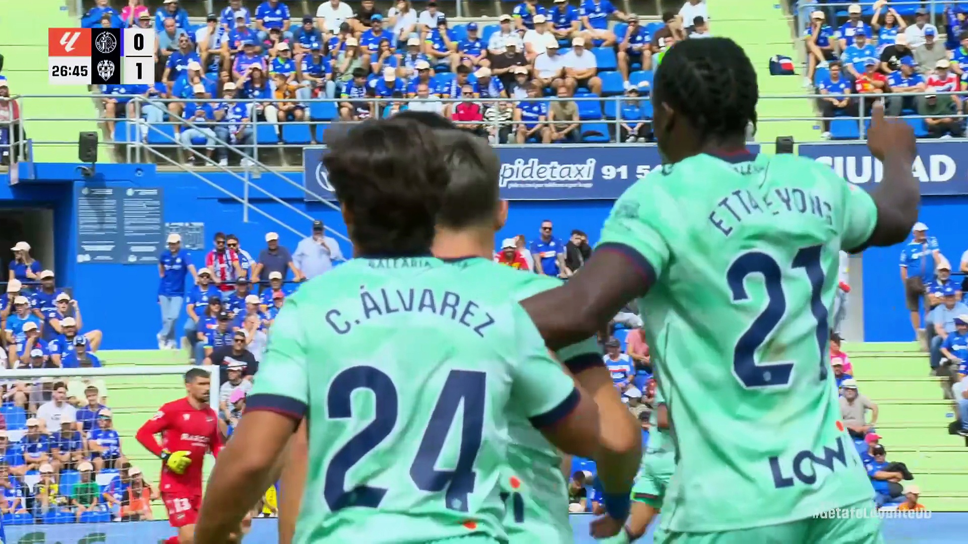 La Liga : Getafe marque le pas face à Levante