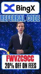 Bingx Referral Code "FWVZC9CC'' Get 20% Off On Trading Fees