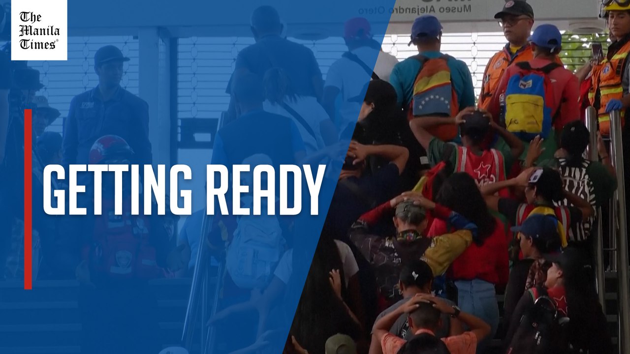 Caracas holds disaster drill after recent quakes