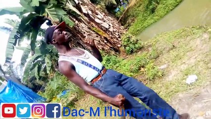 Comédie Gabonaise  Dac-M lhumoriste et les petits du pivot à la plage ( Comédie 2020 ) humour