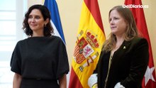 Ayuso se reúne con la encargada de negocios de la Embajada de Israel en la sede de la Presidencia de la Comunidad de Madrid