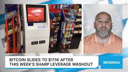 Bitcoin Slides To $111K After This Week’s Sharp Leverage Washout