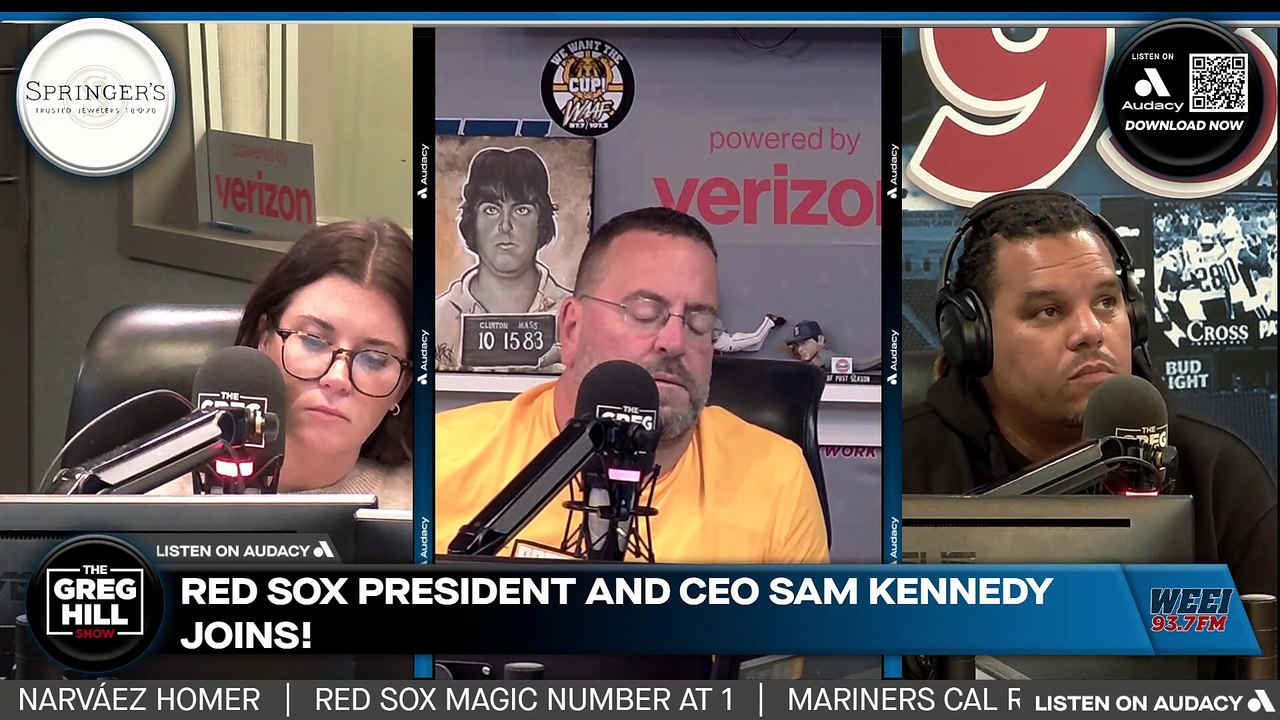 How much success do you owe to Alex Cora and Craig Breslow?" President and CEO of Boston Red Sox Sam Kennedy Joins!