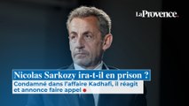 Nicolas Sarkozy ira-t-il en prison ? Condamné dans l’affaire Kadhafi, il réagit et annonce faire appel