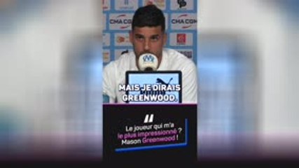 Marseille - Emerson : "Le joueur qui m'a le plus impressionné ? Greenwood !"