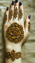 beautiful henna design #mehandi #viral mehndi design #trending