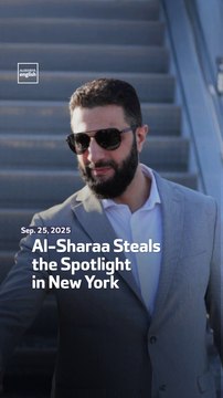 Syrian President Ahmed al-Sharaa steals the spotlight in New York
