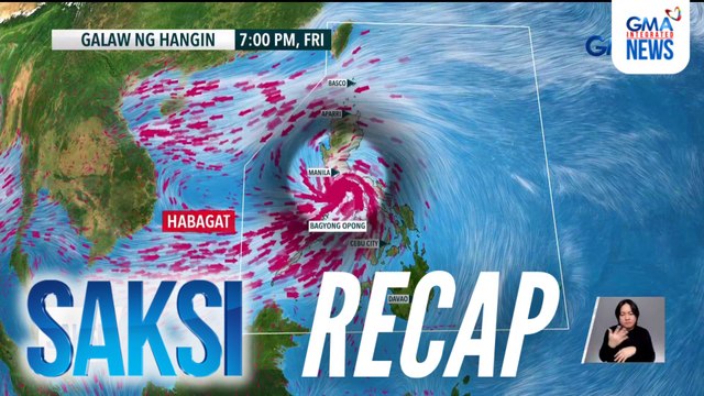 Saksi: (Part 3) Pagragasa ng Bagyong Ragasa sa Hong Kong at Taiwan; Carla Abellana, masaya sa bansag sa kanyang Callout Queen