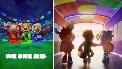 Mundial 2026: Así lucen las mascotas de la Copa del Mundo de México, Estados Unidos y Canadá