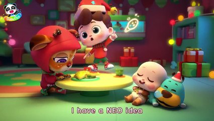 Magic Santa _ Christmas Song🎅🏼🎄🎁 _ Baby Shark _ Nursery Rhymes _ Kids Songs _ Neo_s World _ BabyBus(720P_HD)