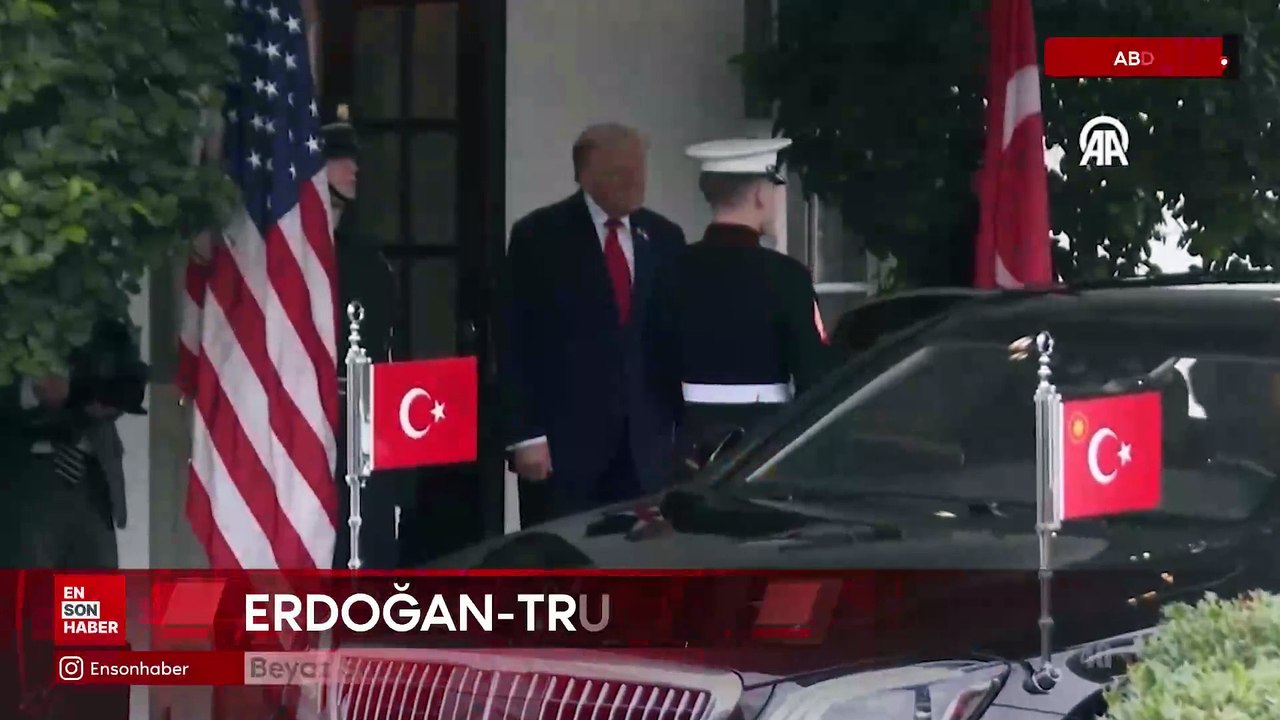 Beyaz Saray'da Cumhurbaşkanı Erdoğan-Donald Trump Zirvesi