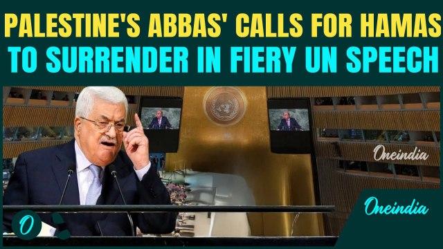 Palestine’s Mahmoud Abbas REJECTS Netanyahu’s Greater Israel at UN; SHOCKING Speech Stuns Hamas