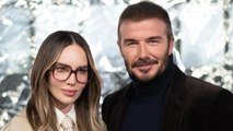 Belinda sigue ''triunfando como siempre''; la cantante aparece en el Milan Fashion Week junto a David Beckham