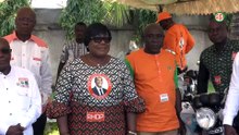 Région-Guiglo/ Remise de motos aux départements politiques RHDP du Cavally pour couvrir efficacement la campagne présidentielle