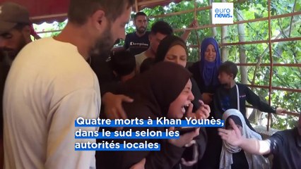 Frappes meurtrières sur la bande de Gaza