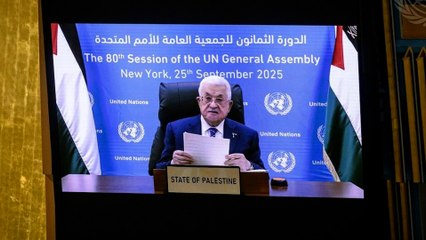 Abbas se dirige a la Asmablea General de Naciones Unidas desde Cisjordania