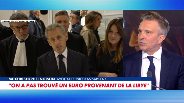 Christophe Ingrain, avocat de Nicolas Sarkozy, décrypte le mandat de dépôt requis par le tribunal