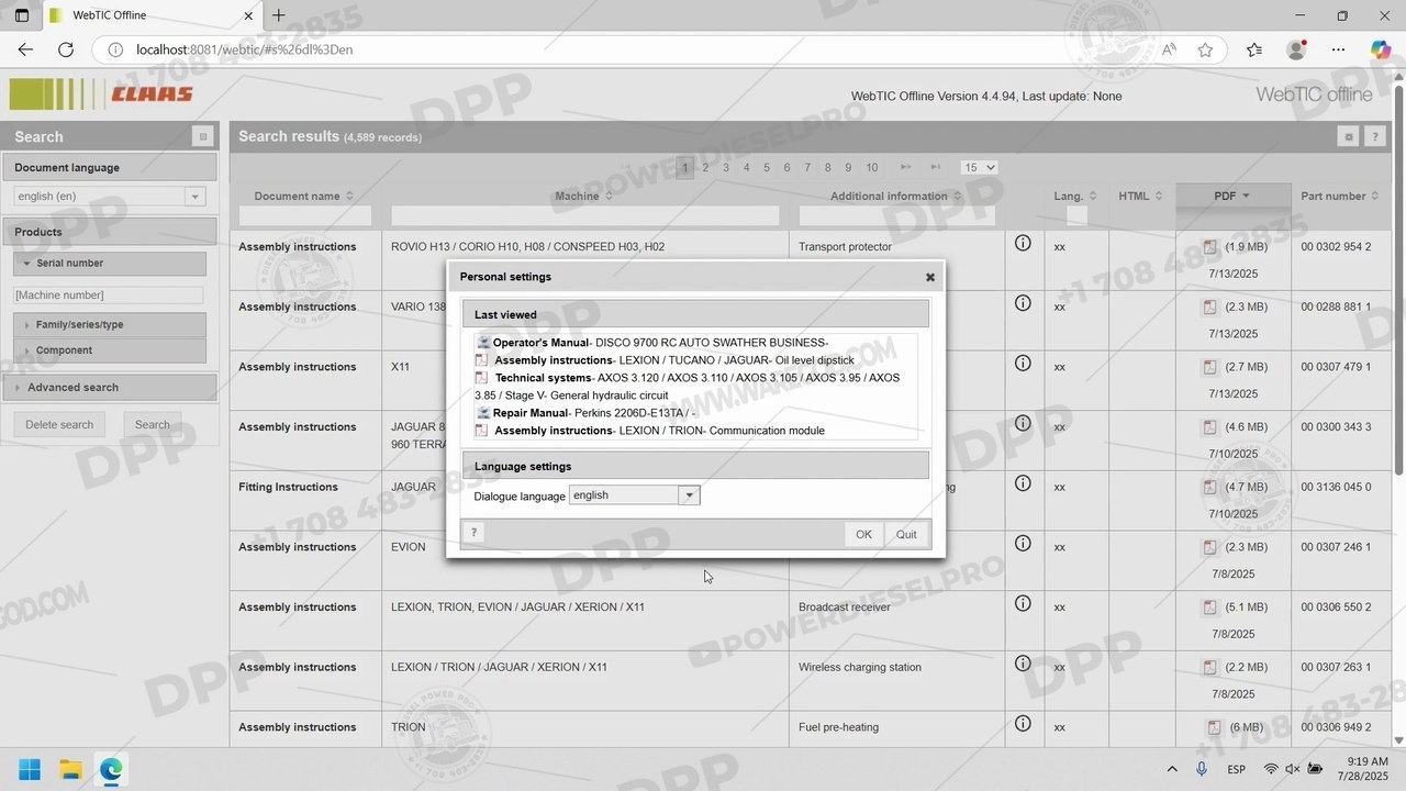 LEARN HOW TO INSTALL CLAAS WEBTIC OFFLINE ENGLISH [07.2025] IN LESS THAN 2 MINUTES