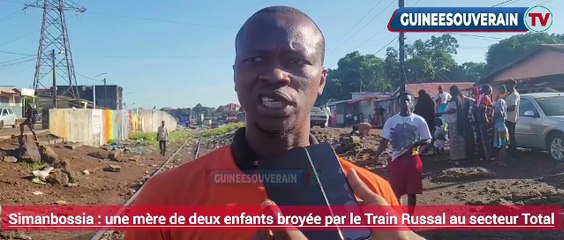 Adama Djouldé BARRY tuée par le train Russal à Simanbossia