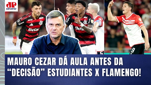 HOJE NÃO DÁ PRA EXIGIR ISSO! HOJE É JOGO para... Mauro Cezar É DIRETO! | Estudiantes x Flamengo